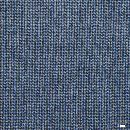 [228232] LIGHT BLUE, BLACK HOUNDSTOOTH
