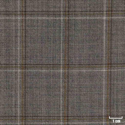 [213109] LIGHT GREY, OFF WHITE/BROWN CHECKS