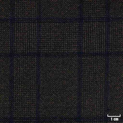 [225066] BROWN, BLUE CHECKS