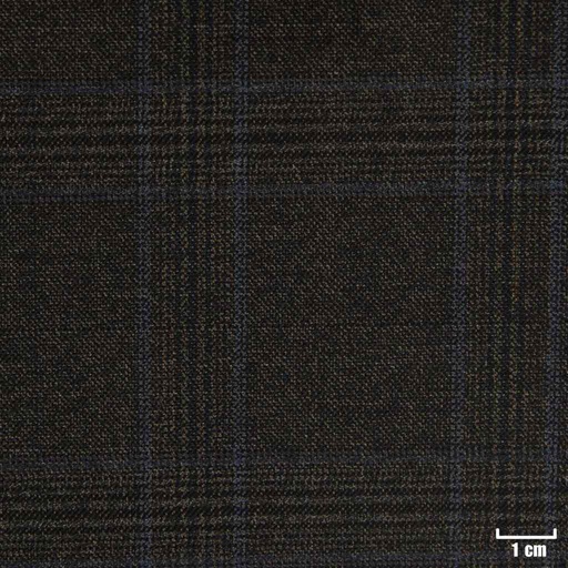 [225070] BROWN, BLUE CHECKS