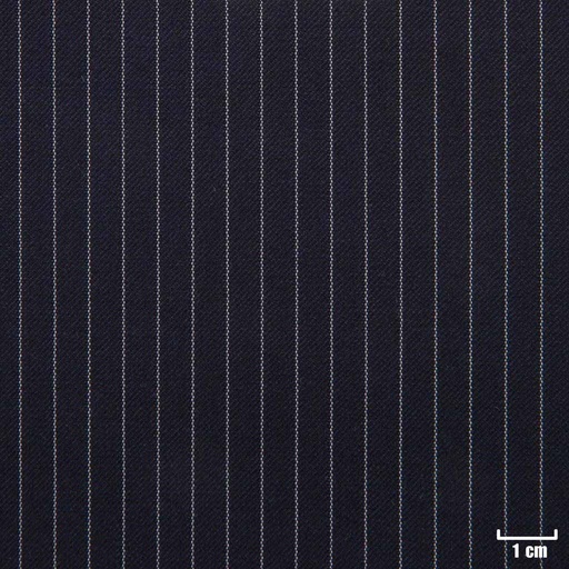 [500540] BLUE, NARROW OFF WHITE STRIPES