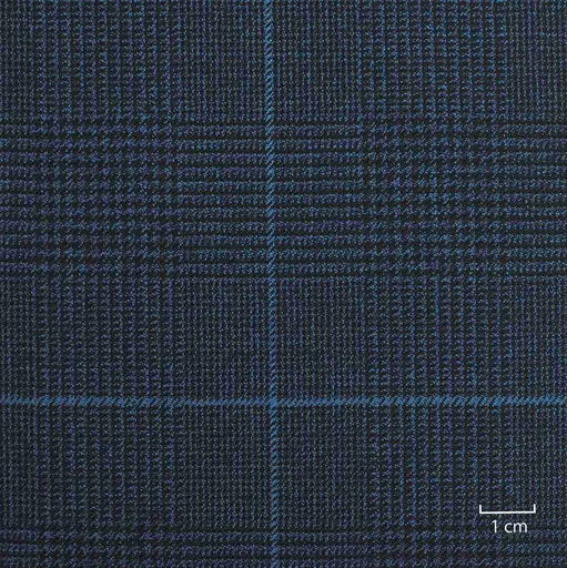 [502105] DARK BLUE, BLUE CHECKS