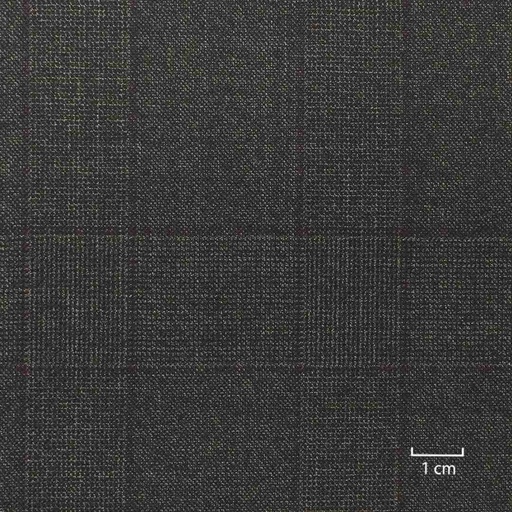 [227303] DARK BROWN, RED CHECKS