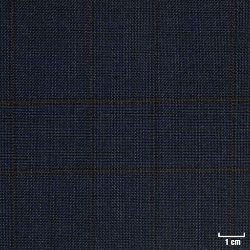 [226047] BLUE, BROWN CHECKS