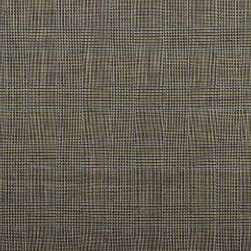 [353142] BROWN, BLUE CHECKS (ST# 32041)