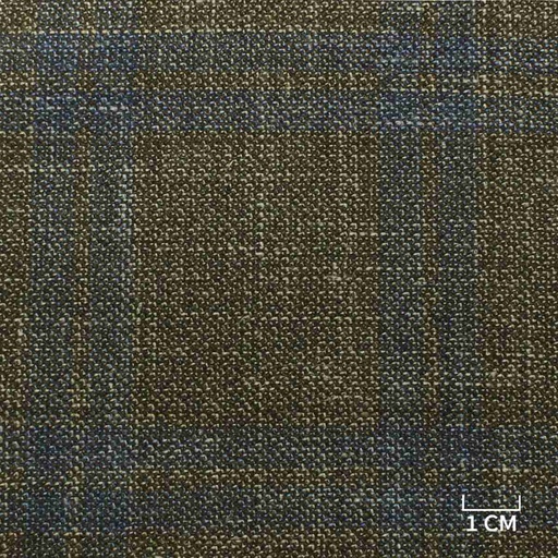 [823001] BROWN, BLUE CHECKS