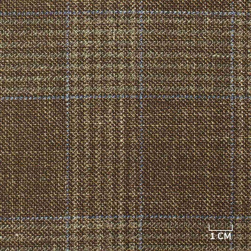 [823003] BROWN, BLUE CHECKS