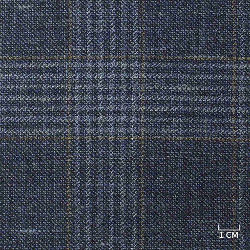 [823004] BLUE, BROWN CHECKS