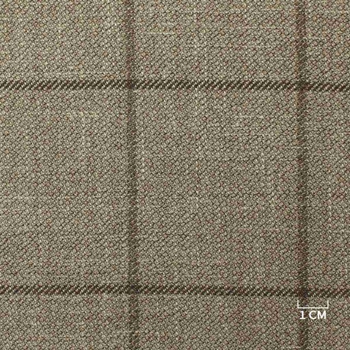 [823005] LIGHT BROWN, BROWN CHECKS