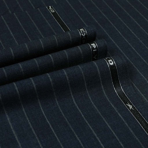 [822328] DARK BLUE, GREY STRIPES