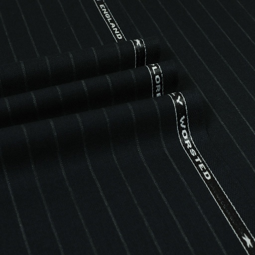 [822329] DARK BLUE, GREY STRIPES