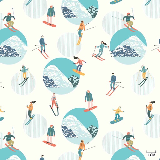 [823922] SKIING PATTERN