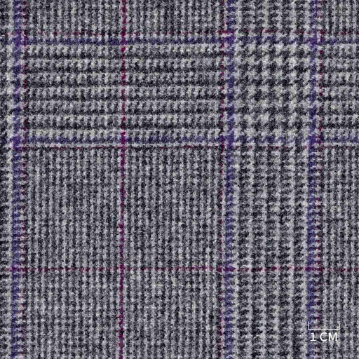 [320452] GREY,PURPLE CHECKS (DR# 90452)
