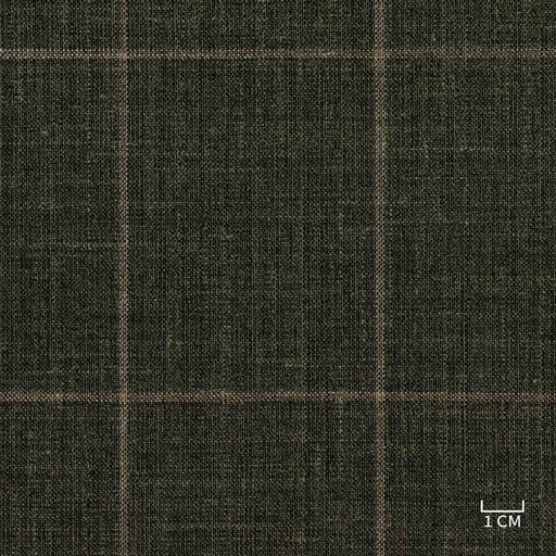 [320805] GREEN, BROWN CHECKS