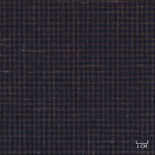 [320811] BROWN, BLUE CHECKS