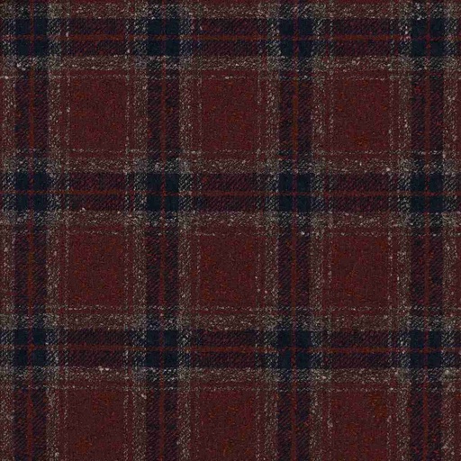 [660202] BROWN, BLUE CHECKS